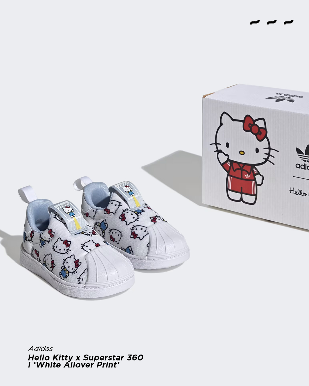 Hello Kitty x Superstar 360 I ‘White Allover Print’